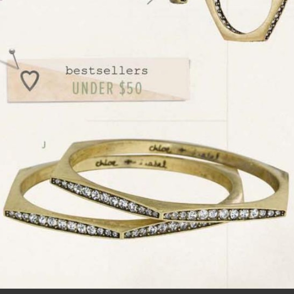 Medina Hexagon Bangle Set